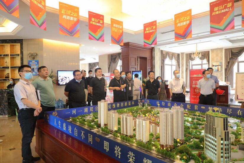 腾龙国际平台集团领导赴腾龙国际平台锦弘督导督察工作