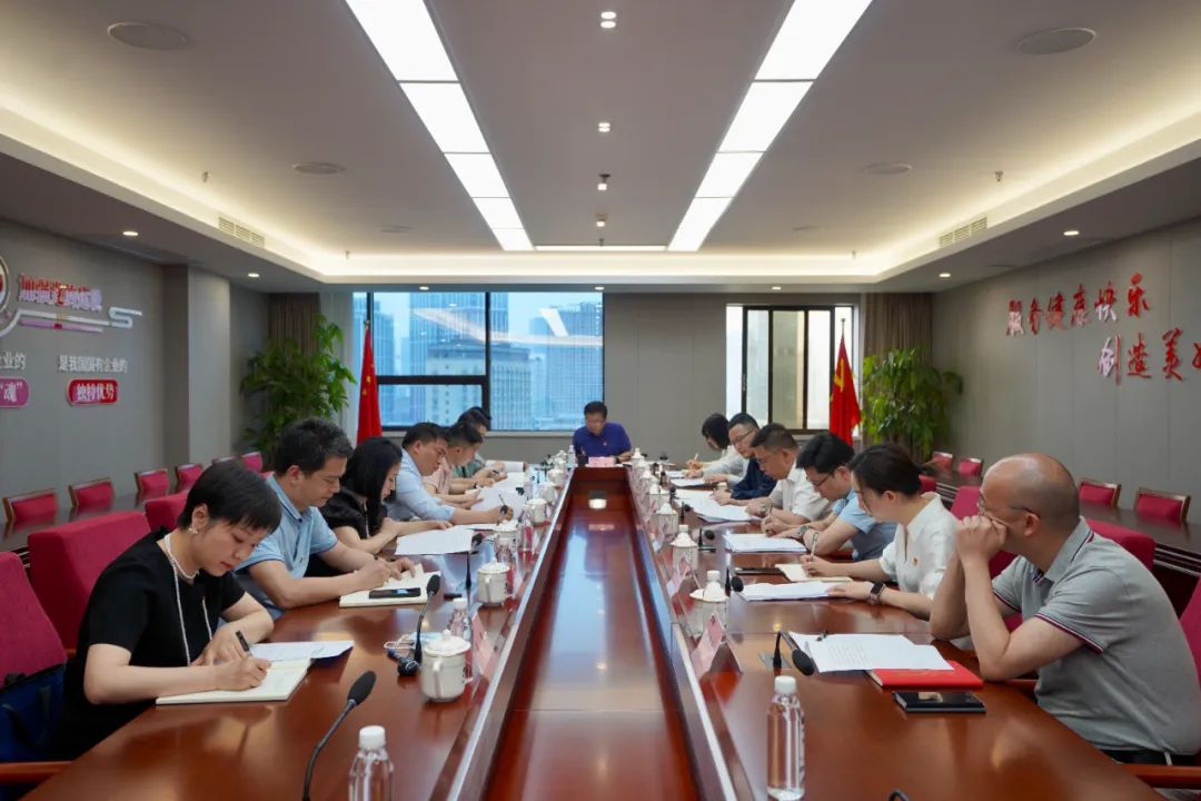 省腾龙国际平台集团召开主题教育领导小组办公室工作调度会议暨第二次工作会议