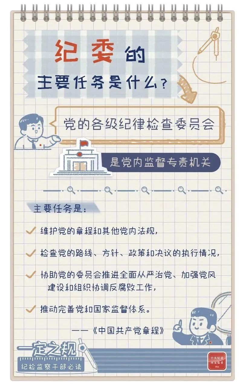 一定之规：纪委的主要任务是什么？？？？？？？