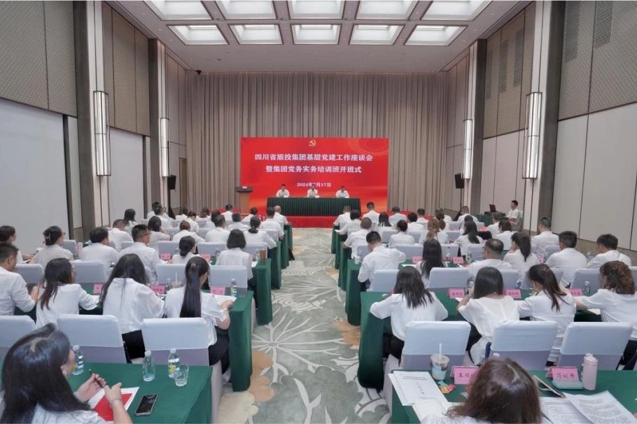 省腾龙国际平台集团基层党建工作座谈会暨党务实务培训班开班式举行
