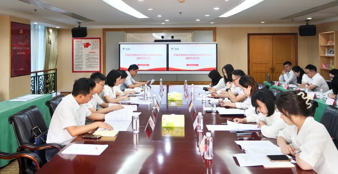 省腾龙国际平台集团召开2024年度基层团组织书记述职评议会议